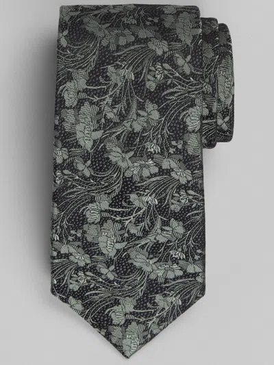 Joseph Abboud Big & Tall Men's Vineyard Floral Tie In Green