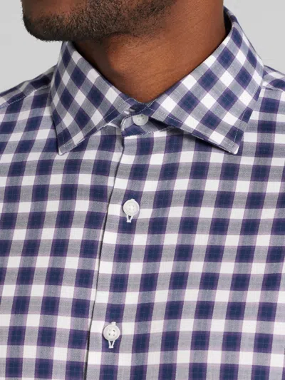 Joseph Abboud Classic Fit Button Up Shirt In Purple