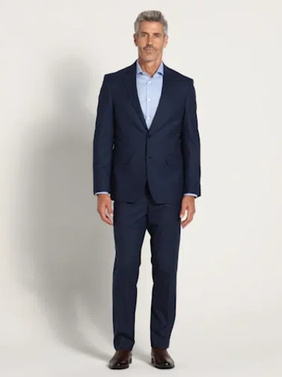 Joseph Abboud Classic Fit Check Men's Suit In Blue