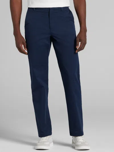 Joseph Abboud Classic Fit Comfort Stretch Chinos In Blue
