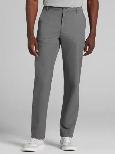 Joseph Abboud Classic Fit Comfort Stretch Chinos Charcoal - Size: 36w X 32l In Gray