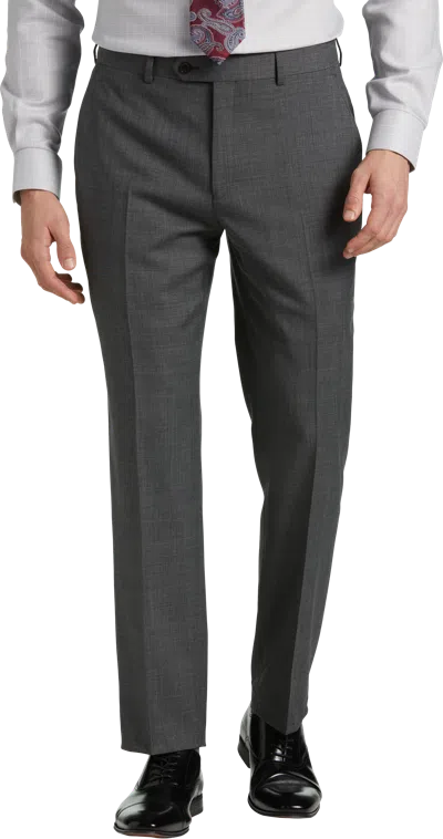 Joseph Abboud Classic Fit Wool Men's Suit Pants In Gray