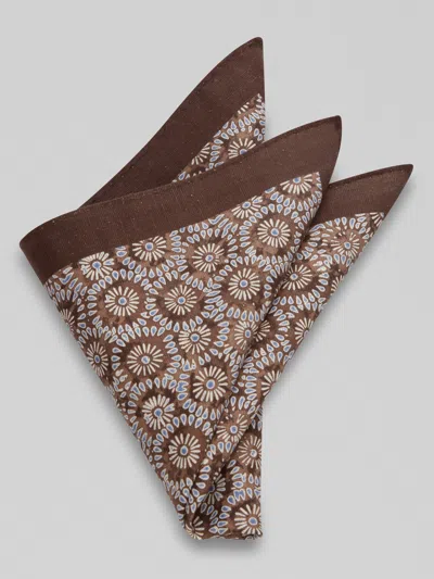 Joseph Abboud Classic Indigo Pattern Pocket Square