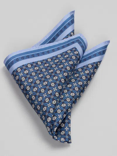 Joseph Abboud Classic Neat Pocket Square In Blue