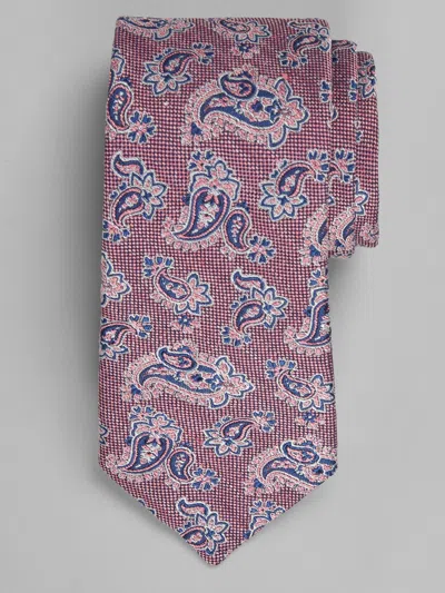 Joseph Abboud Cluster Paisley Tie In Green
