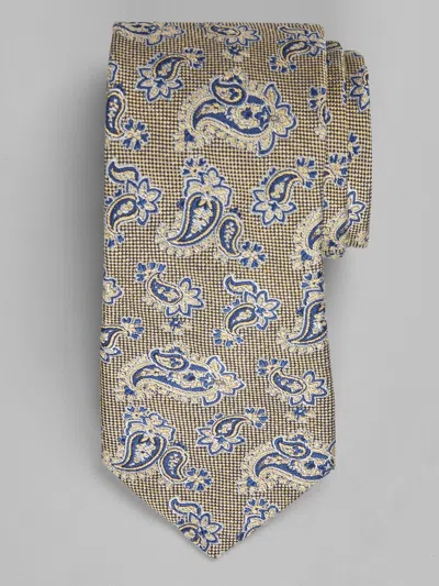 Joseph Abboud Cluster Paisley Tie In Gray