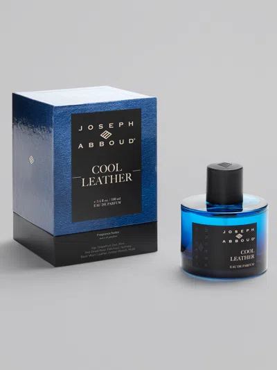 Joseph Abboud Cool Leather Eau De Parfum, 3.4 Oz. In Transparent