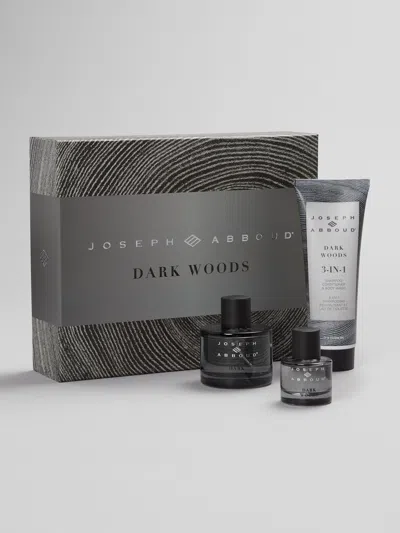 Joseph Abboud Dark Woods Gift Set In Transparent