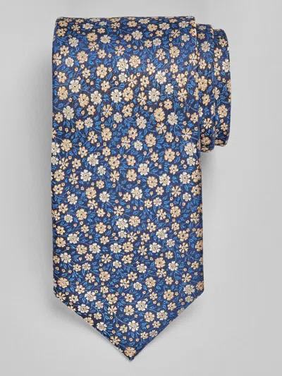 Joseph Abboud Ditsy Floral Tie In Gold