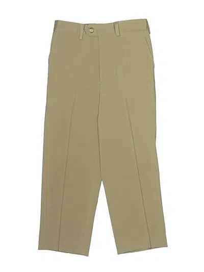 Pre-owned Joseph Abboud Kids' Dress Pants In Brown