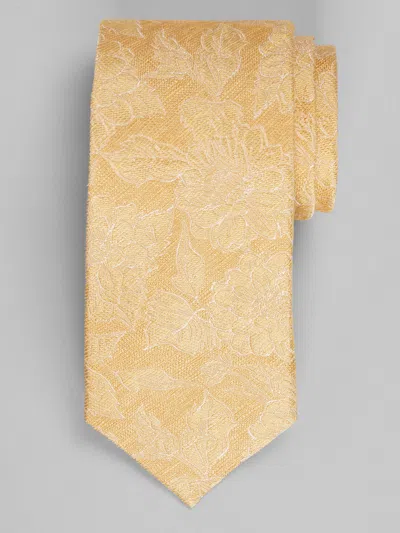 Joseph Abboud Floral Silhouette Tie In Brown