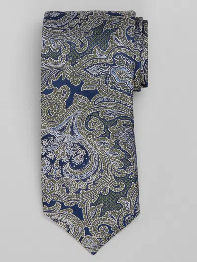 Joseph Abboud Heritage Particle Paisley Tie In Green