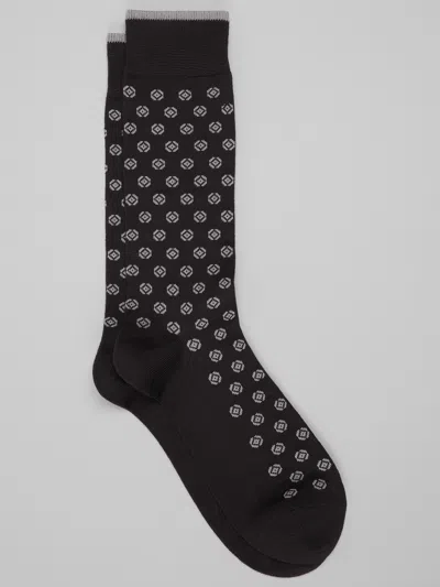 Joseph Abboud Hexagon Dot Socks, 1-pair In Black
