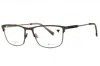 Joseph Abboud Ja4105 Metal Rectangular Eyeglasses In Grey