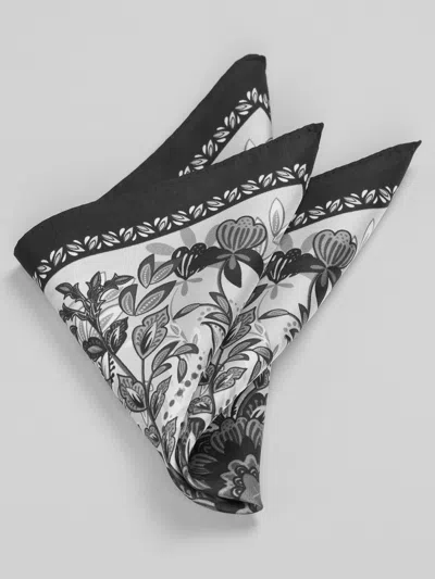 Joseph Abboud Kaleidoscope Medallion Pocket Square