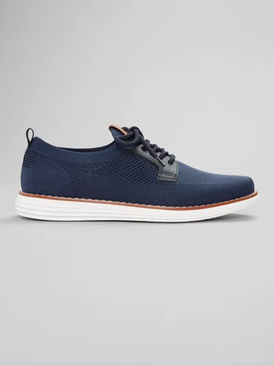 Joseph Abboud Knit Sneaker In Blue