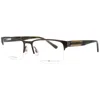 Joseph Abboud Men's Gunmetal Rectangular Eyeglass Frames Ja4088