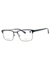 Joseph Abboud Men's Premium Rectangular Eyeglasses - Model Ja4082 In Black