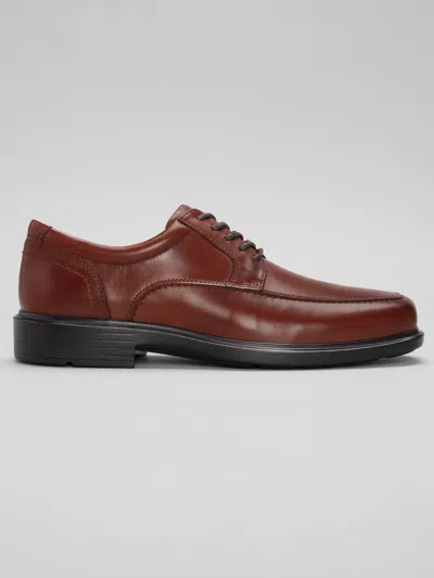 Joseph Abboud Moc Toe Lace Up Dress Shoes In Brown