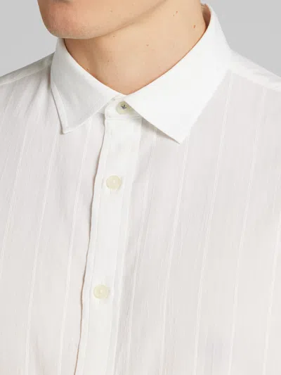 Joseph Abboud Modern Fit Button Up Shirt In White