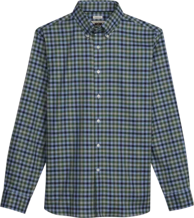 Joseph Abboud Modern Fit Button Up Shirt In Multi