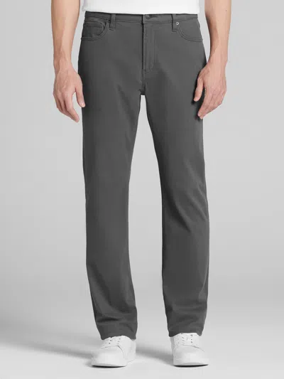 Joseph Abboud Modern Fit Comfort Stretch 5-pocket Pants Charcoal - Size: 42w X 30l In Green