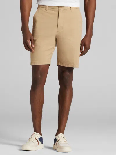 Joseph Abboud Modern Fit Comfort Stretch Chino Shorts In Neutral