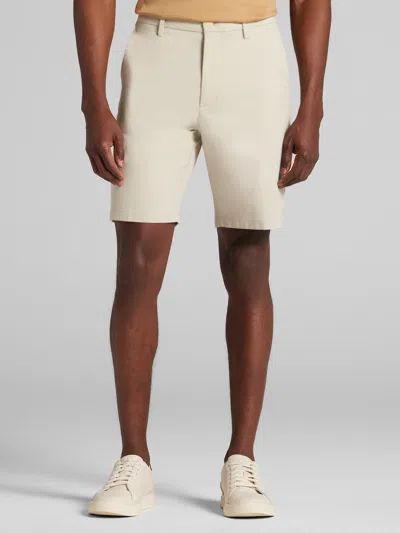 Joseph Abboud Modern Fit Comfort Stretch Chino Shorts In Neutral