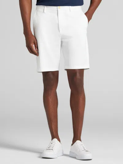 Joseph Abboud Modern Fit Comfort Stretch Chino Shorts In White