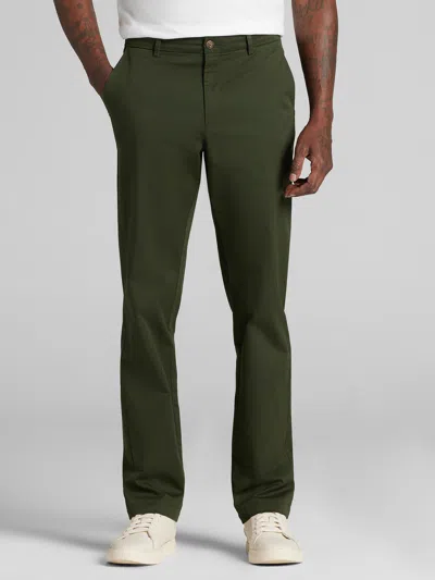 Joseph Abboud Modern Fit Comfort Stretch Chinos In Green