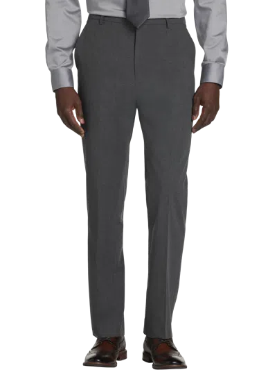 Joseph Abboud Modern Fit Comfort Stretch Dress Pants Charcoal - Size: 40w X 32l In Blue