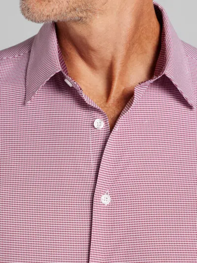 Joseph Abboud Big & Tall Men's Modern Fit Comfort Stretch Hybrid Button Up Shirt