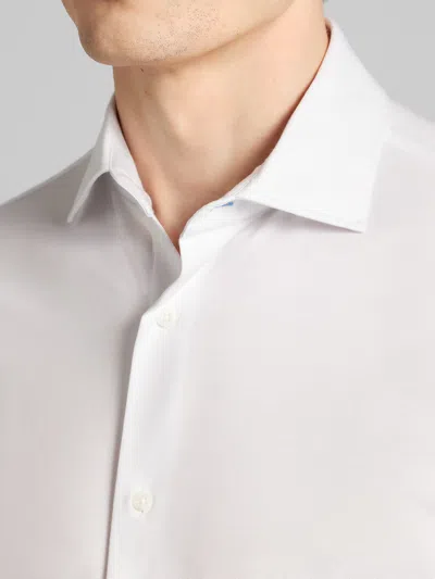 Joseph Abboud Modern Fit Knit Button Up Shirt