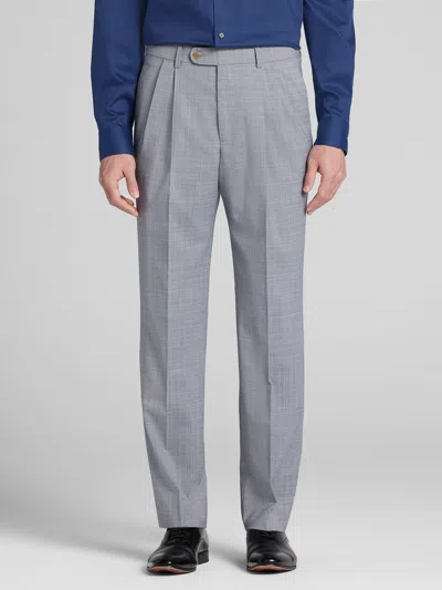 Joseph Abboud Modern Fit Plaid Men's Suit Pants In Multi