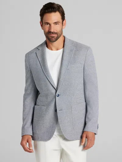 Joseph Abboud Modern Fit Tic Knit Sport Coat In Gray