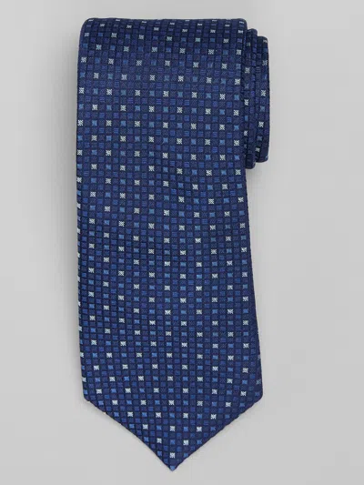 Joseph Abboud Multi Square Tie In Blue