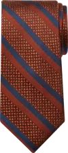 Joseph Abboud Narrow Diagonal Stripe Silk Tie