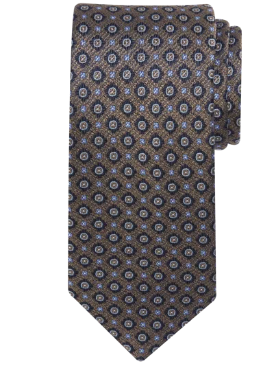 Joseph Abboud Narrow Enchanted Tie In Brown
