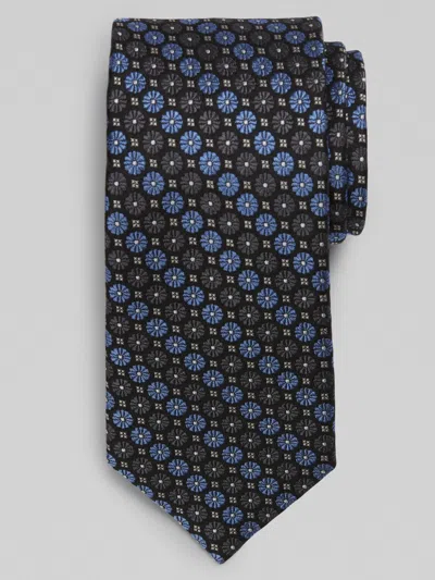 Joseph Abboud Narrow Floral Stripe In Black