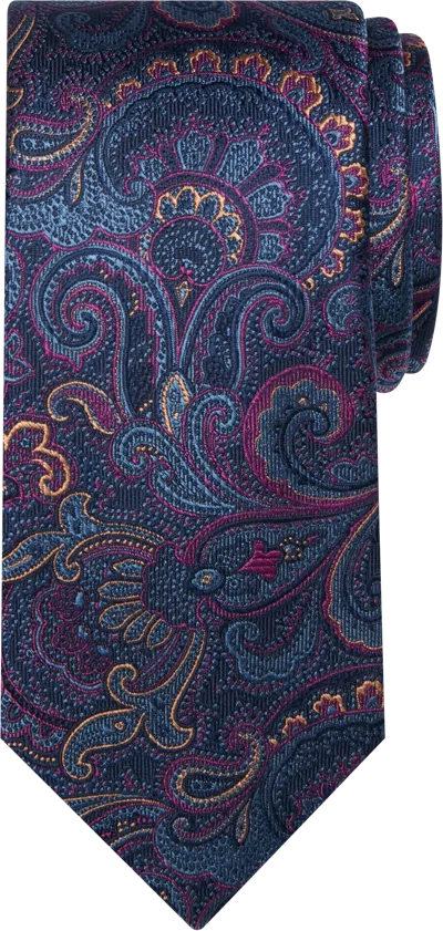 Joseph Abboud Narrow Paisley Silk Tie