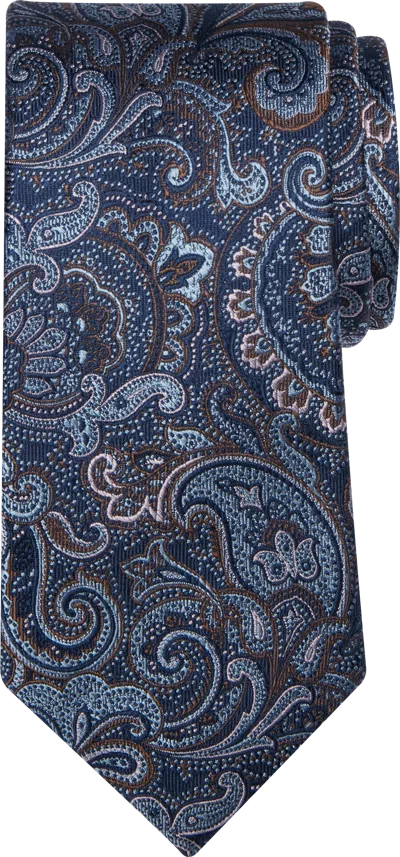 Joseph Abboud Narrow Paisley Silk Tie