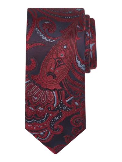 Joseph Abboud Big & Tall Men's Narrow Paisley Tie
