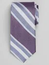 Joseph Abboud Narrow Stripe Tie In Multi