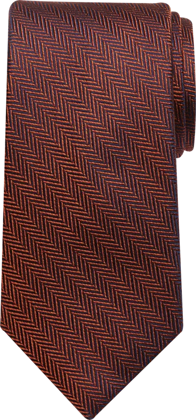 Joseph Abboud Narrow Tie Cognac - Size: One Size