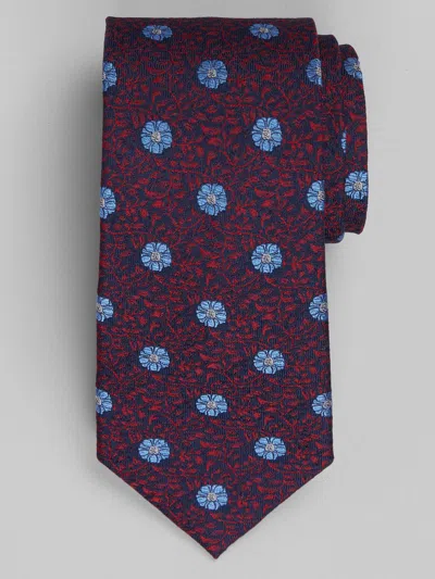 Joseph Abboud Narrow Vineyard Floral Tie