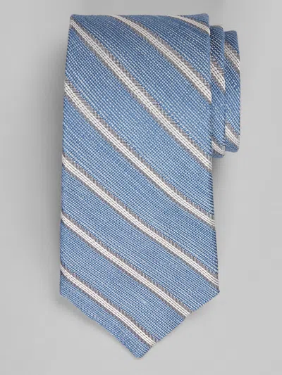 Joseph Abboud Oxford Bar Stripe Tie In Gray