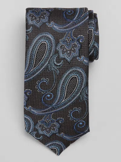 Joseph Abboud Paisley Ombre Tie In Black