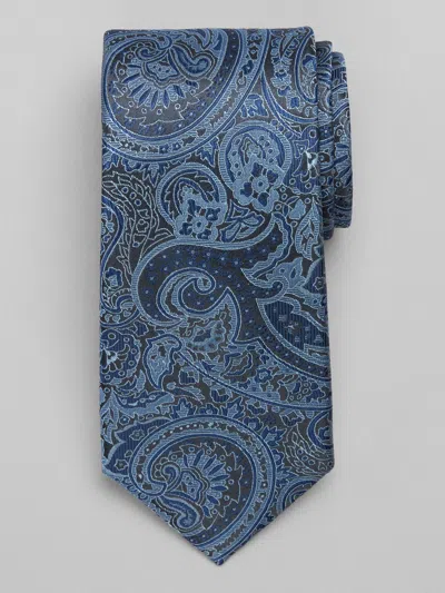 Joseph Abboud Paisley Tie In Blue
