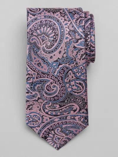 Joseph Abboud Paisley Tie In Pink