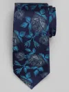Joseph Abboud Pin Dot Floral Tie In Multi